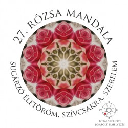 Rózsa Mandala Ablak